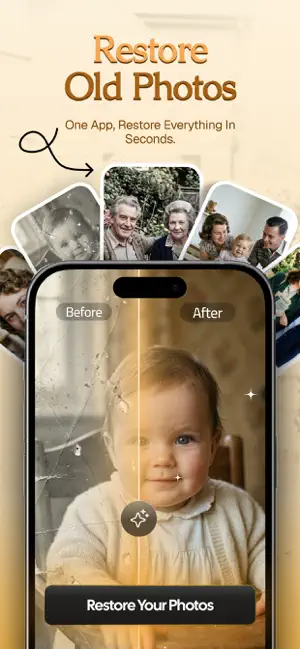 Restory - Restore Old Photos screenshot 1