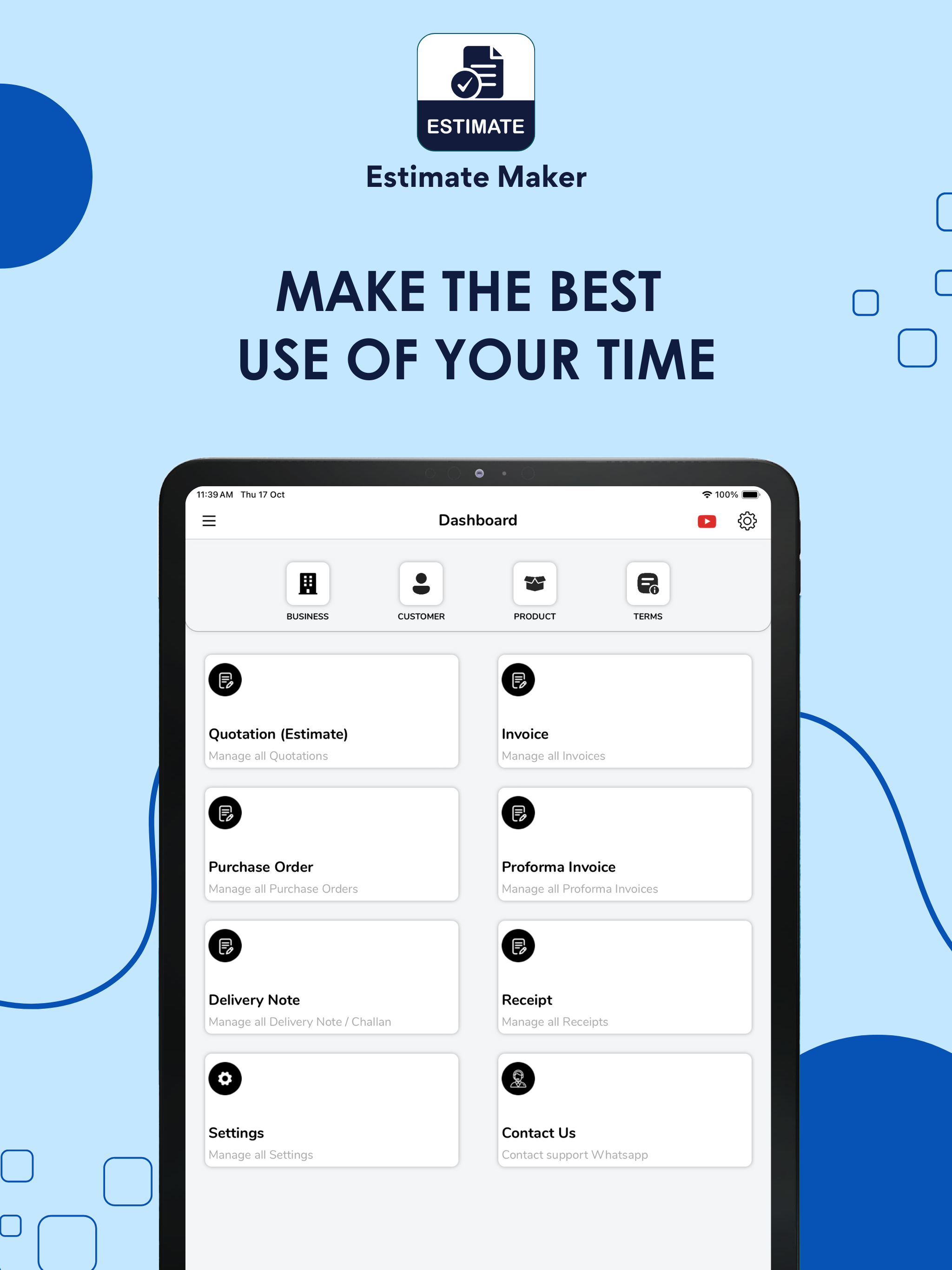 Estimate & Invoice - Maker