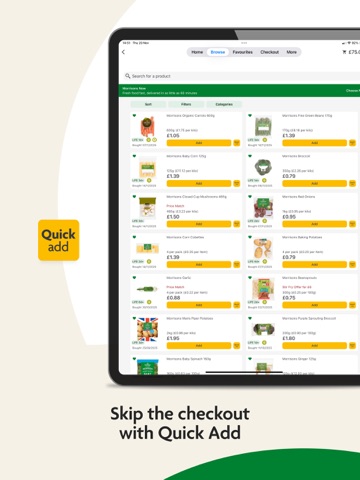 Morrisons Grocery Shopping iPad screenshot 8