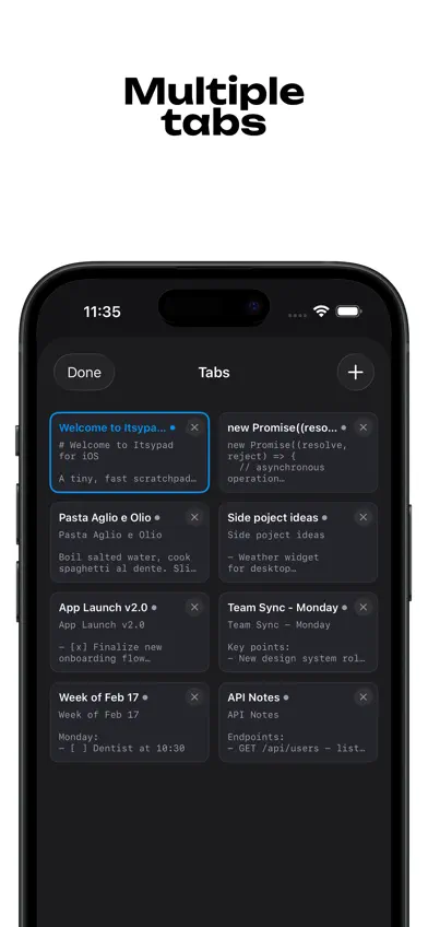 Itsypad screenshot 3