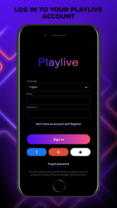 Playlive - PPV Screenshot