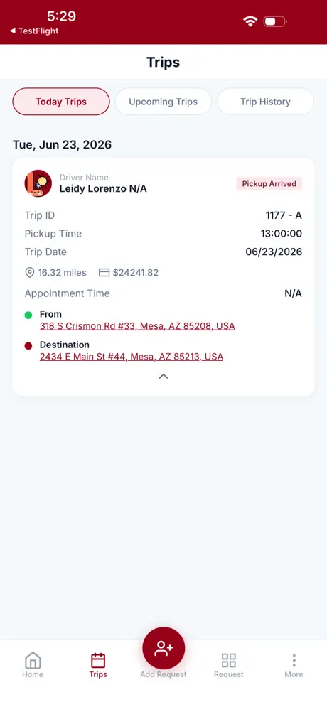 NEMT Customer - NG screenshot 5