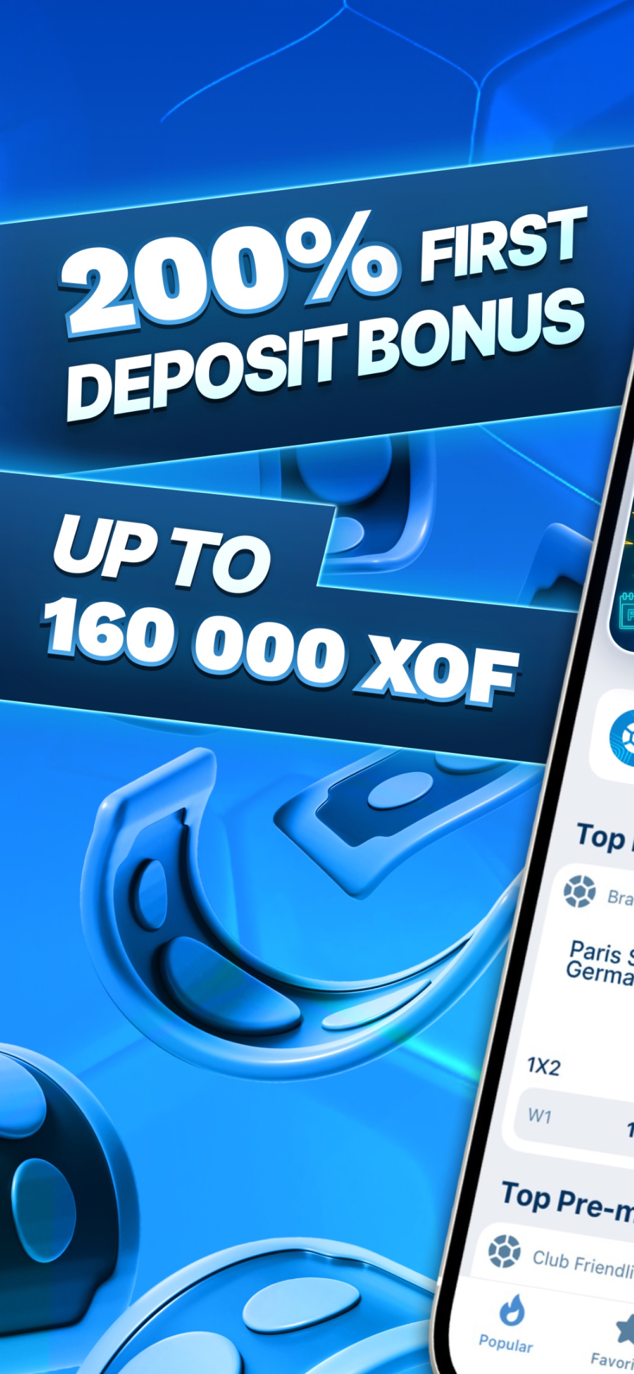 Screenshot 1 of 1xBet BF ― Sports Betting