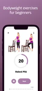 Ballet Barre Workouts screenshot #4 for iPhone