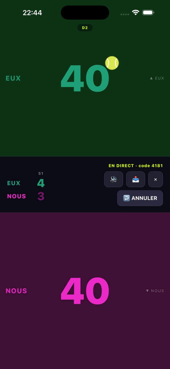 iPhone screenshot