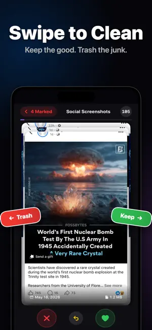 SweepShot AI: Photo Cleaner screenshot 2