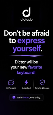 Dictor - Ai Keyboard screenshot