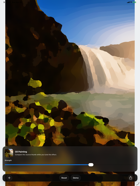 App screenshot