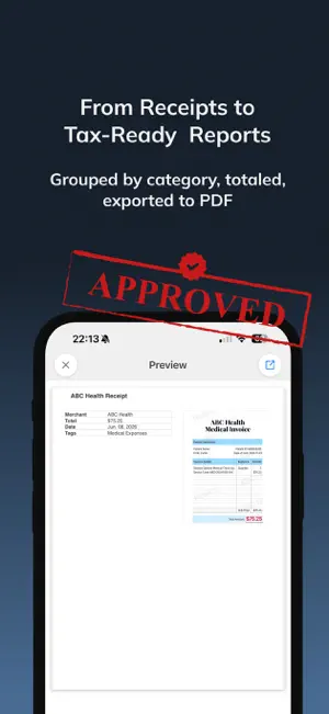 ReceiptCam: AI Receipt Tracker screenshot 3