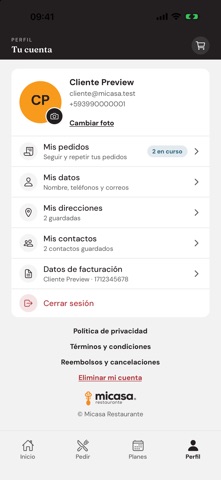 Micasa Restaurante screenshot 8