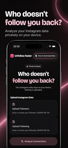 Unfollow Radar Screenshot 1 of 3