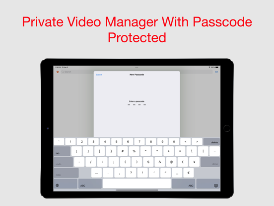 Video Get Pro -Private Editor iPad app afbeelding 5