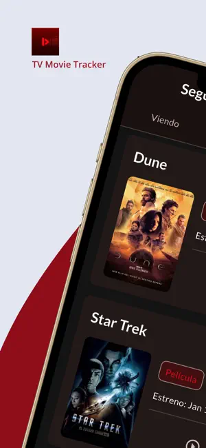 TV Movie Tracker screenshot 1