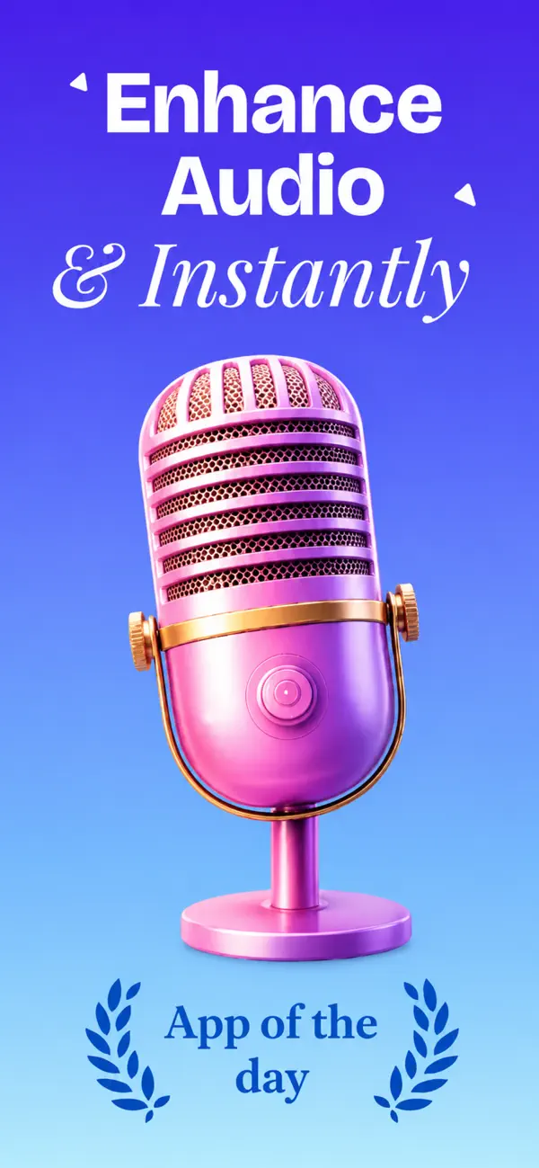 Screenshot #1 pour Ai Audio Enhancer