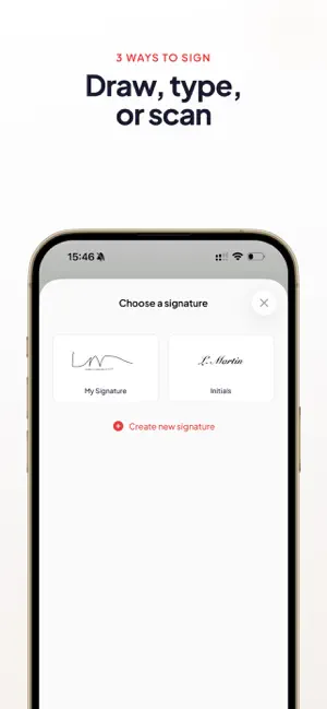 eSign - Sign & Fill PDF screenshot 3