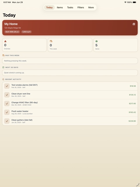 DwellLog screenshot 2