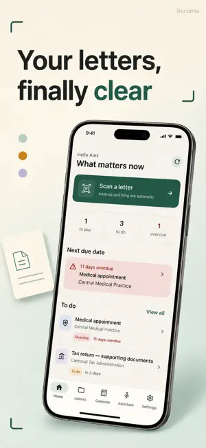Documia: AI Document Assistant screenshot 1
