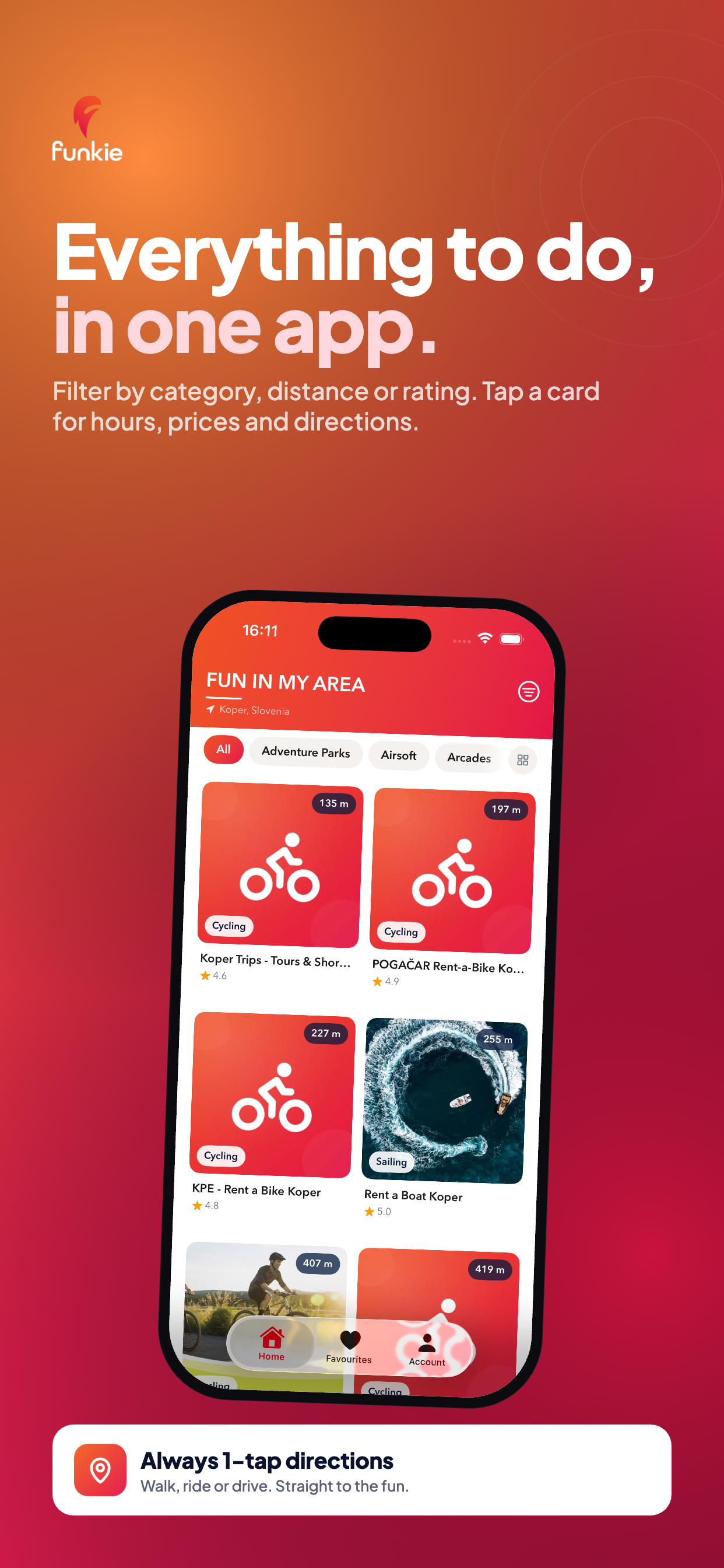 Funkie: Activities Near You screenshot 3