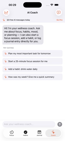 DailyKit · AI Coach & Habits screenshot