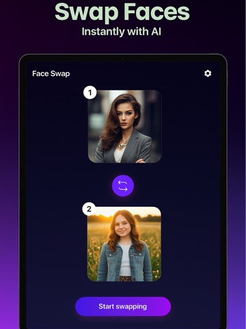 SwapFace AI – Face Swap iPad screenshot
