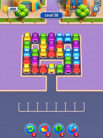 Triple Car: Match & Mod iPad screenshot