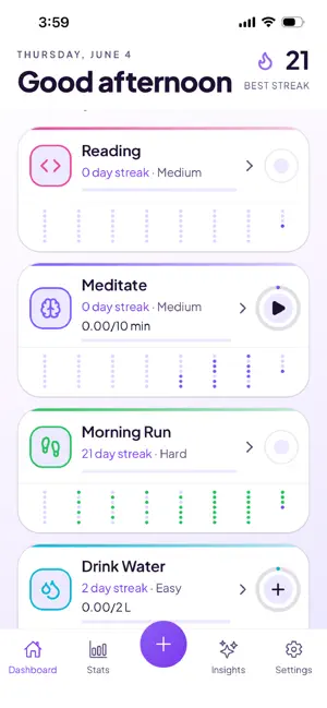 Habitica Habits screenshot 2