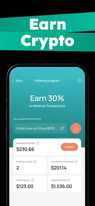 CEX.IO : capture d’écran 5 sur 7