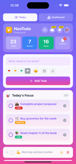 NeoTodo - Task Manager screenshot 3