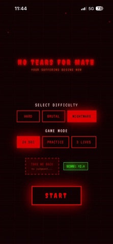 No Time For Math screenshot
