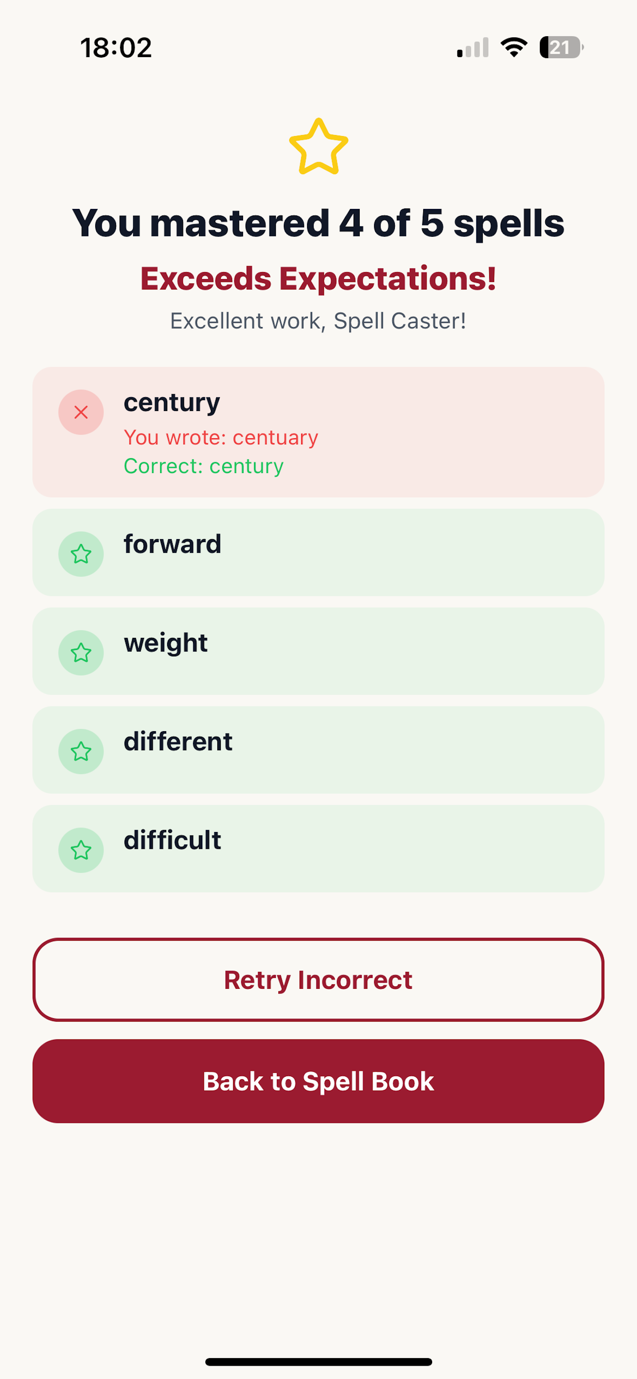 Academy of Spelling