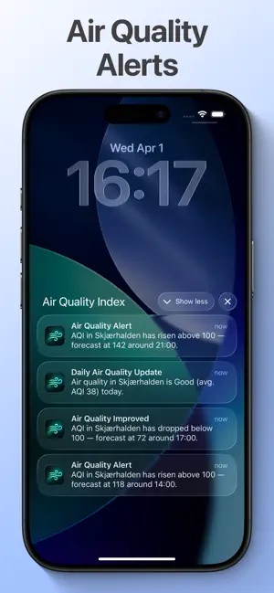 Air Quality Index Deluxe iPhone screenshot 6