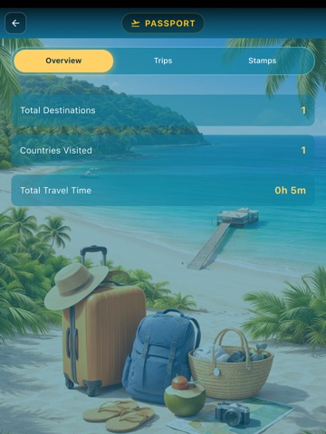 TravelExplore iPad screenshot