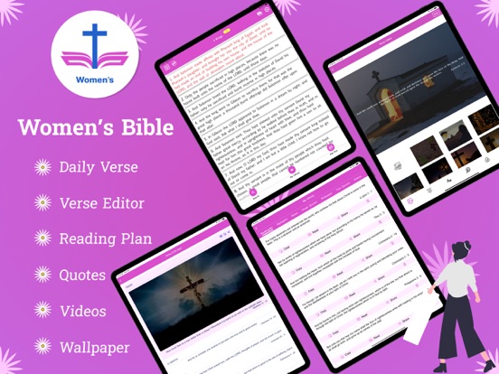 Women's Bible iPad screenshot 1 - Reference app