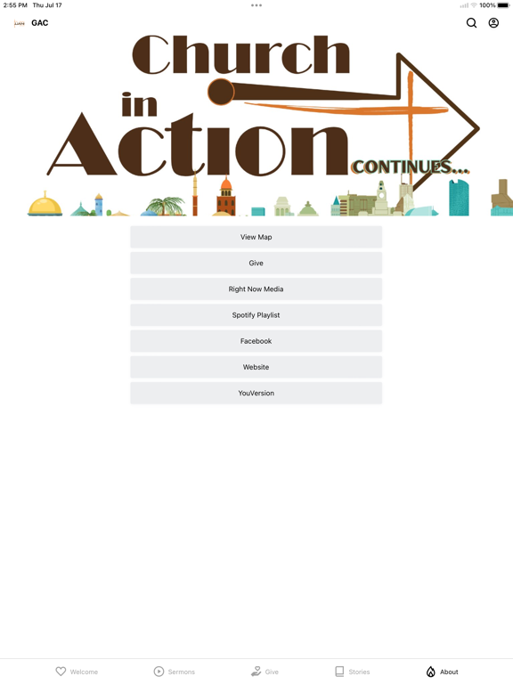 Gospel Alliance Church iPad screenshot 4 - Education app