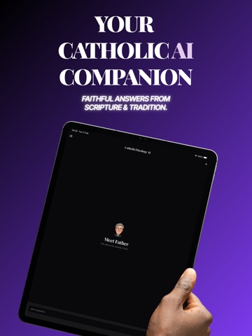 Catholic Theology: AI & Faith iPad screenshot