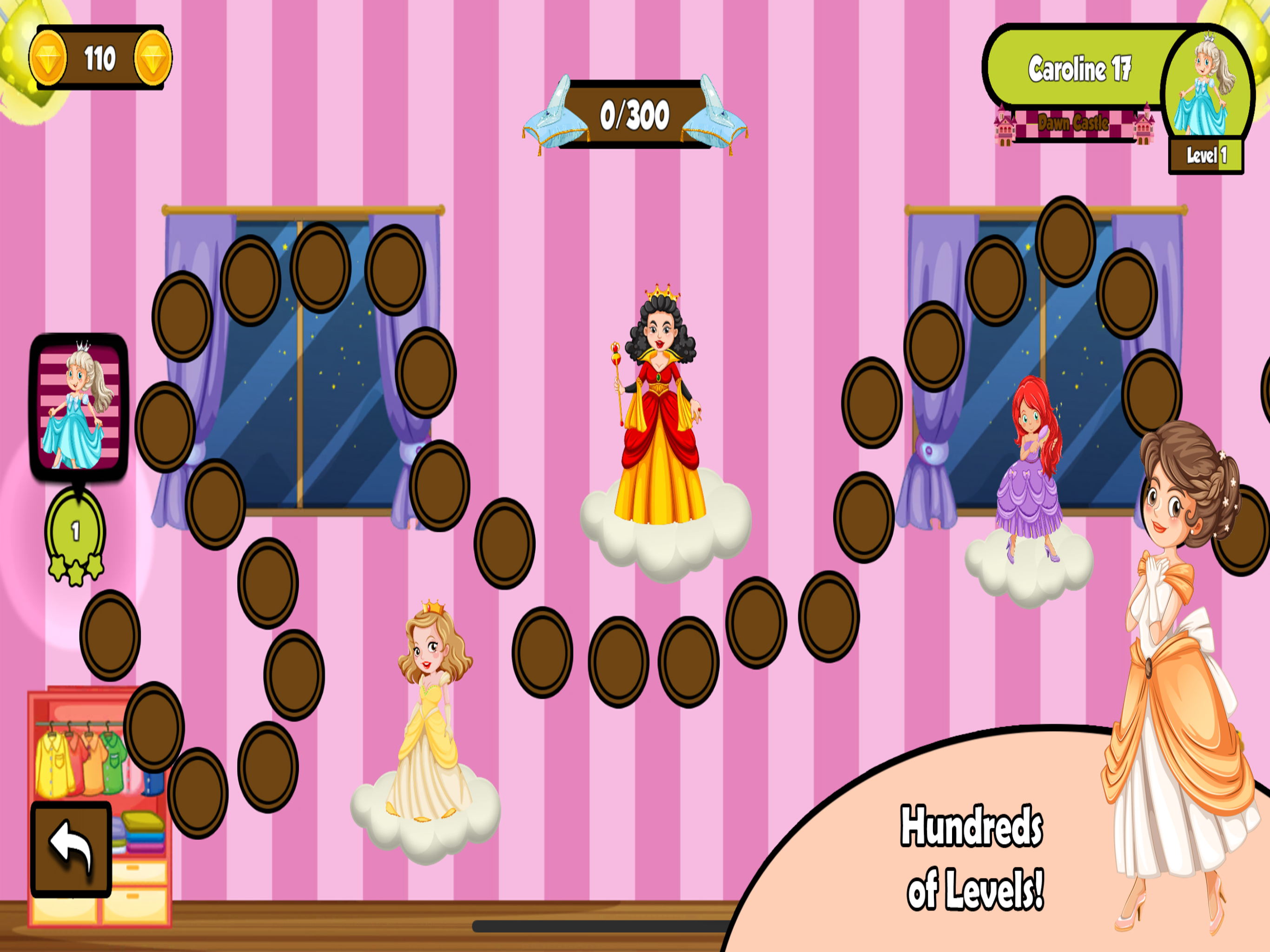 Glitter Dress Coloring Games screenshot 12