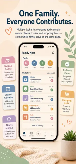 Family Nest: Home Coordination screenshot 2