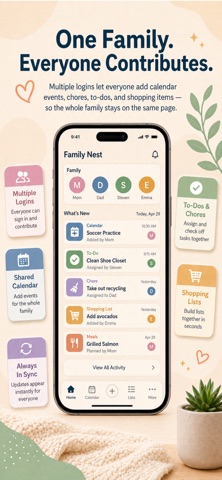 Family Nest: Home Coordination iPhone screenshot