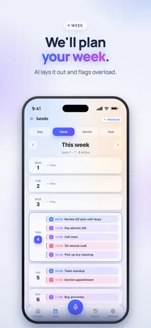 Lunelo: AI To-Do Planner screenshot 4