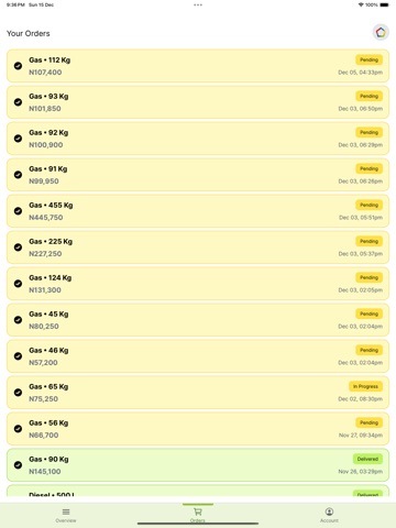 IOGC Mobile iPad screenshot