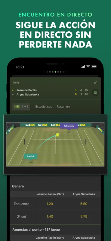 bet365 - Apuestas y Casino screenshot 9 of 10