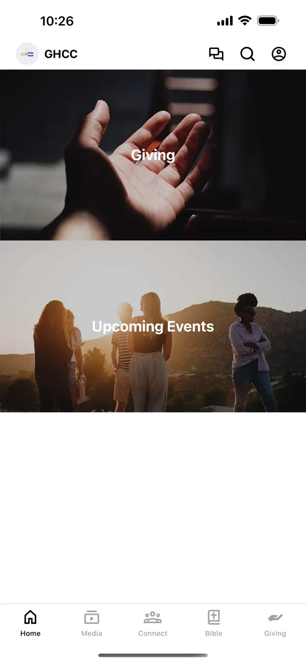 Screenshot #1 pour GreaterHarvest CommunityChurch