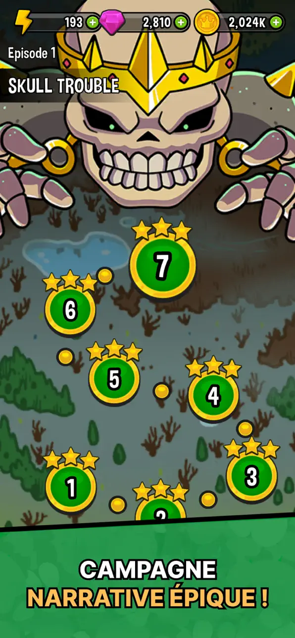 Heroes & Dragons: Tactical RPG Hack screenshot 6 - iOS game interface