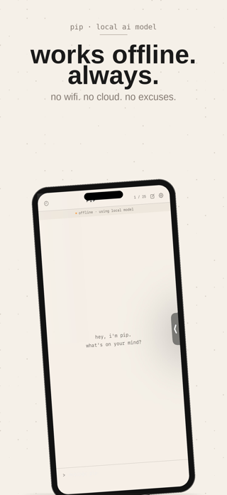 Pip: Local AI Screenshot 4 of 5