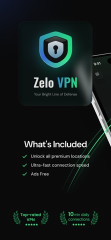 ZeloVPN - Fast & Secure VPN Screenshot 1 of 4