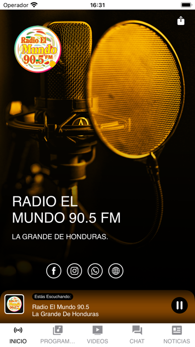 Radio El Mundo 90.5 Screenshot