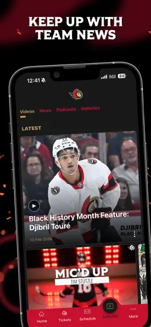 Ottawa Senators Hockey Club iPhone screenshot 4
