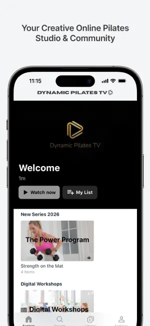 Dynamic Pilates TV screenshot 2