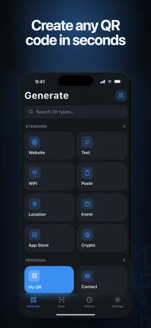 QRky: QR Code & Barcode Maker screenshot 2