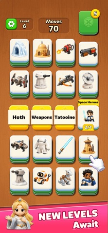 Mahjong Topics: Category Sort iPhone screenshot